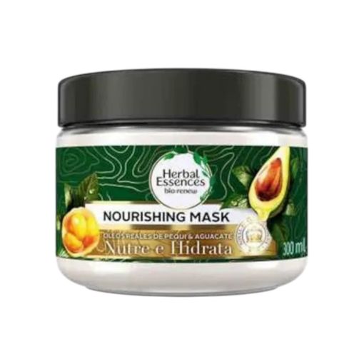 Imagen de MASCARILLA HERBAL ESSENCES PEQUI & AGUACATE CABELLO RIZADO MUY SECO 300.00 ML