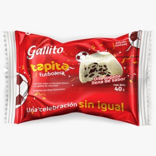 Imagen de CHOCOLATE GALLITO TAPITA FUTBOLERA 40.00 G
