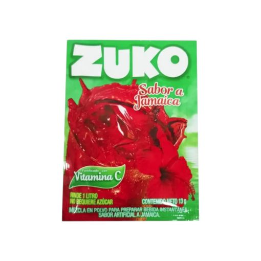 Imagen de BEBIDA ZUKO EN POLVO JAMAICA  13.00 G