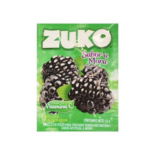 Imagen de BEBIDA ZUKO EN POLVO MORA 13.00 G