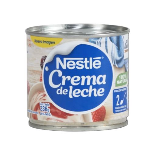 Imagen de CREMA DE LECHE NESTLÉ 236 G