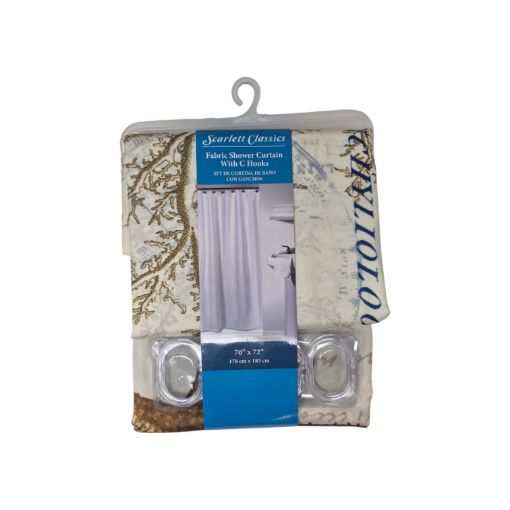 Imagen de CORTINA DE BAÑO NEMO 70"x72" #NV-845 1 UND