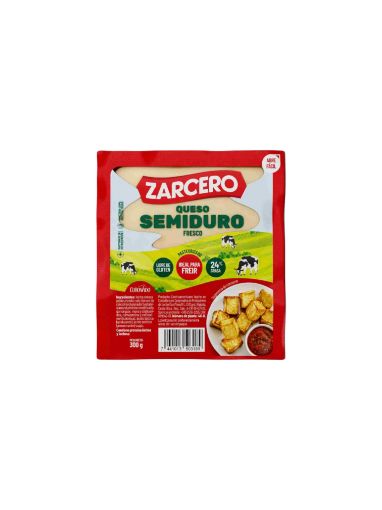 Imagen de QUESO ZARCERO SEMIDURO FRESCO 300.00 G