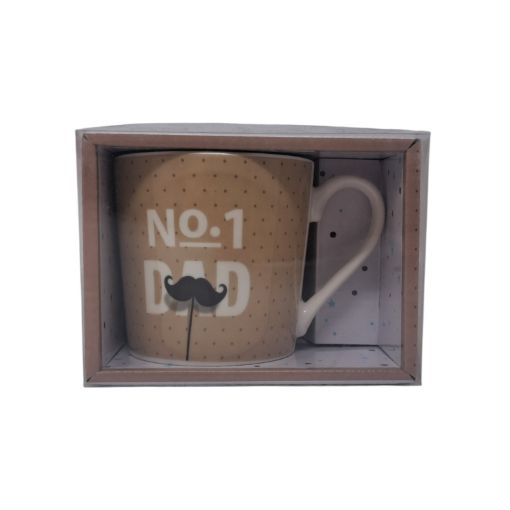 Imagen de TAZA DE PORCELANA LIFE ART 400 ML #727-DBE02955 1 UND