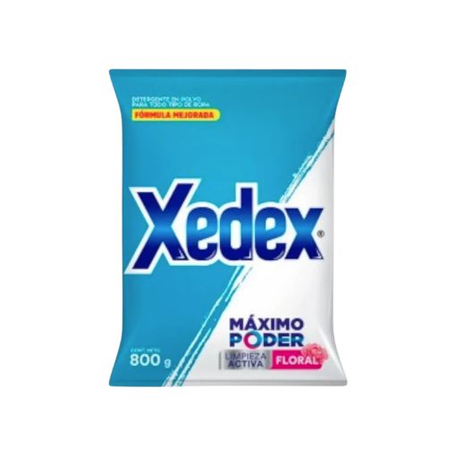 Imagen de DETERGENTE EN POLVO XEDEX MAXIMO PODER FLORAL 800.00 G
