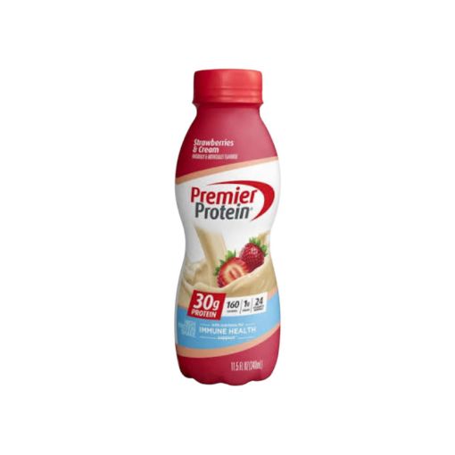 Imagen de BEBIDA PREMIER PROTEIN 30 GRAMOS DE PROTEINA FRESAS Y CREMA 340.00 ML
