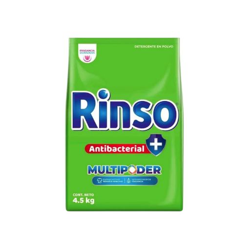 Imagen de DETERGENTE RINSO  EN POLVO ANTIBACTERIAL MULTIPODER 4500.00 G