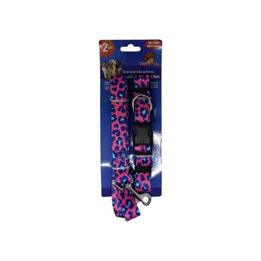 Imagen de CORREA Y COLLAR PARA MASCOTA PUPPY & CO #847-2400534 1 UND