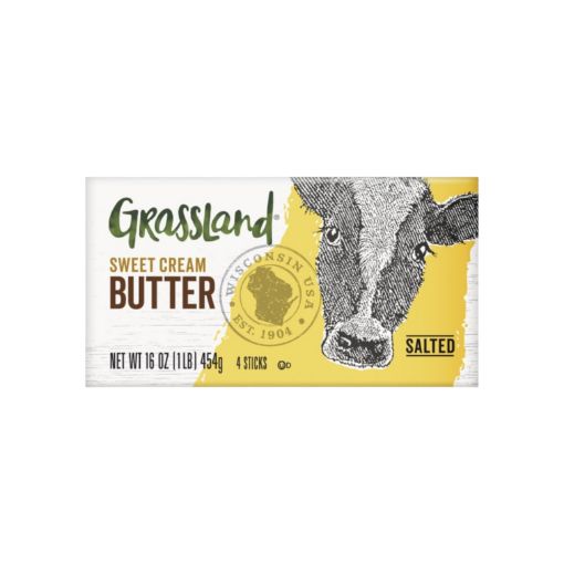 Imagen de MANTEQUILLA GRASSLAND CON SAL 4 UND 450.00 G