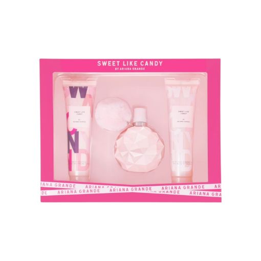 Imagen de SET ARIANA GRANDE SWEET LIKE CANDY PERFUME 100 ML+GEL DE DUCHA 100 ML+CREMA CORPORAL 100 ML 