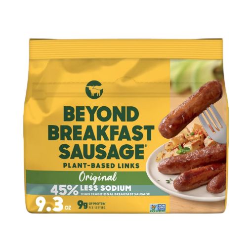 Imagen de SALCHICHAS BEYOND DE DESAYUNO VEGANAS 266.00 G