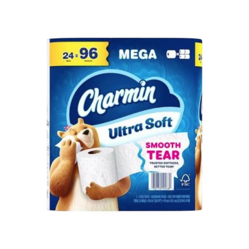 Imagen de PAPEL HIGIENICO CHARMIN ULTRA SOFT REGULAR 24 UND 