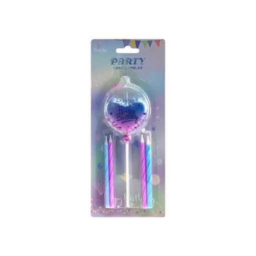 Imagen de VELAS DE CUMPLEAÑOS GLITTER 819-40425 